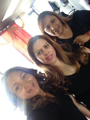 From Left to right. Margaret, Mariela, Jessica