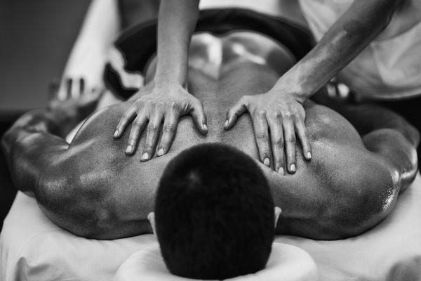 Healing touch of massage