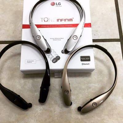 LG Tone Infinim Retractable Bluetooth Headset