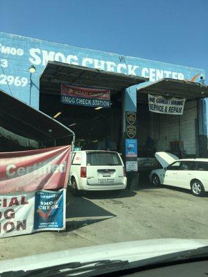 For smog check only!