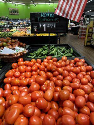 Fresh tomatoes