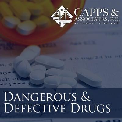 If you have been injured due to a bad prescription drug or other pharmaceutical product, we can help.