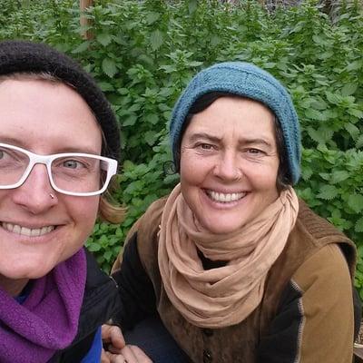 Harvesting nettle with Anna Werderitsch, LAc.