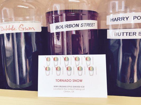 Check out our NEW FLAVOR, BOURBON STREET!