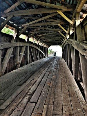 Fleisher's Covered Bridge - Burr Arch-Truss