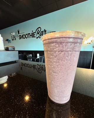 Delicious 24 ounce smoothie