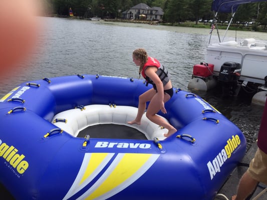 Tubing on the Lake