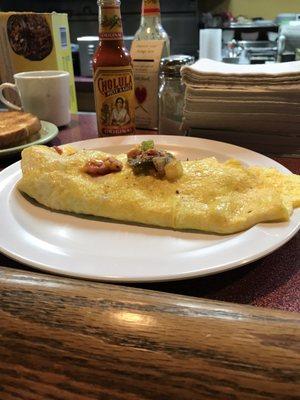 Loaded omelet