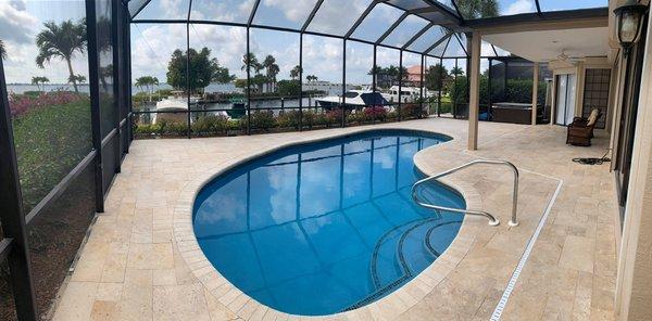 Pool Deck and Full Remodeling in Pool.