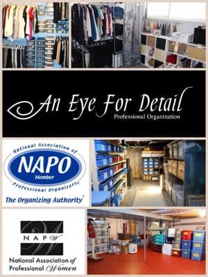 An Eye For Detail Professional Organization