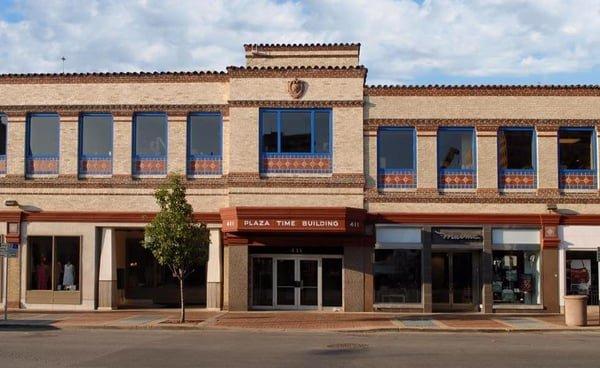 Our newest of our four offices is in the Country Club Plaza, in the historic Plaza Time Building.