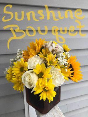 Our sunshine bouquet!