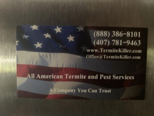 All American Termite & Pest Services