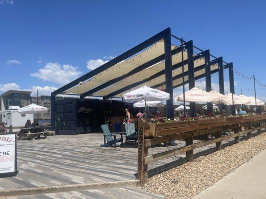 Beer garden open all summer