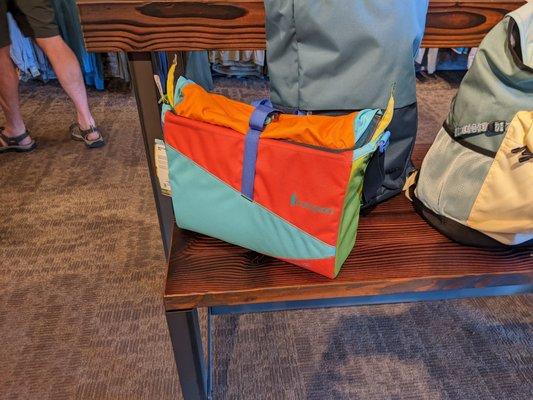 Colorful Cotopaxi cooler bag