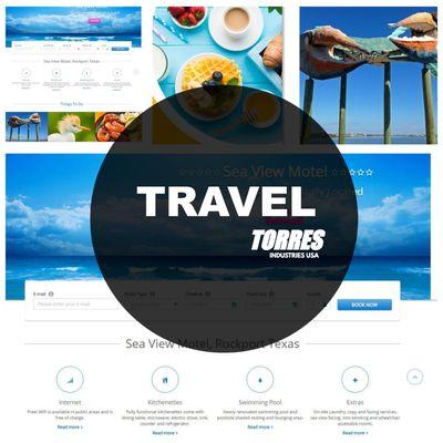 Travel guide and website designing service near Sacramento, CA by Torres Industries USA