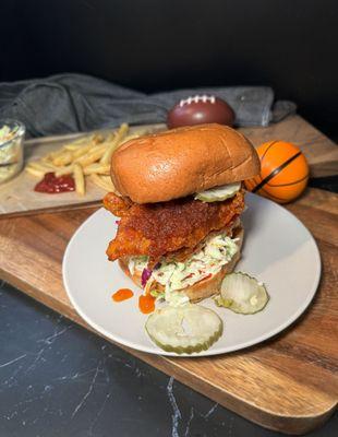 HOT Chicken Sandwich