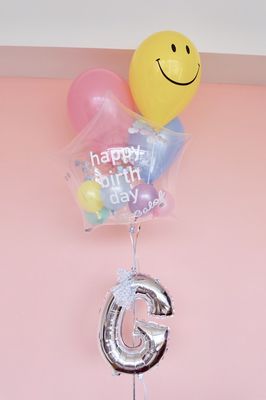 Balloon pastels color for birthday party.