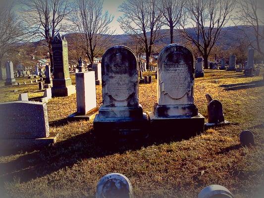 Photo from Prospect Hill cemetery,  Front  Royal VA taken February 2013