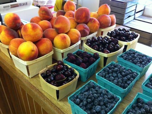 Fresh produce downtown St. Joe.