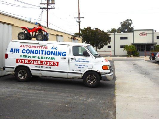 Ben Auto AC Next to our neighbors, Pride Auto Body.