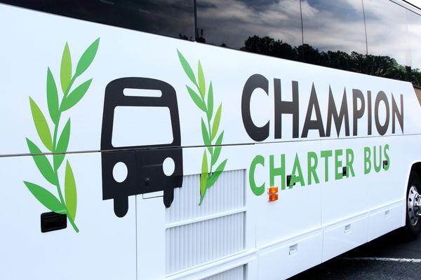 We are the Champions of the charter bus industry. Book a ride today by calling 619-629-0453!