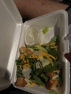 half a salad