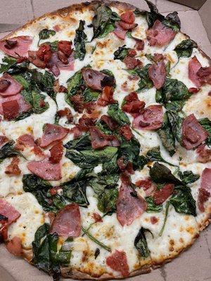 Build your own - ham, bacon, spinach, tomato