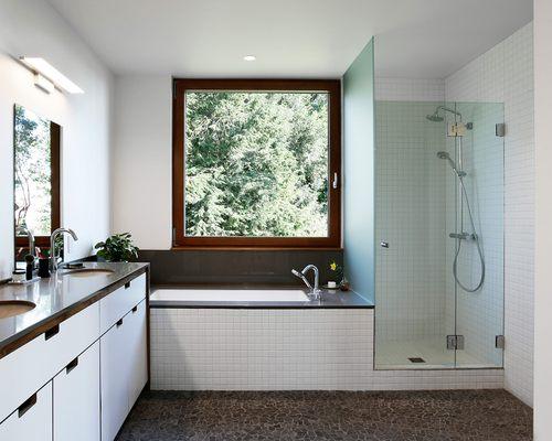 Madrona Passive House Bathroom