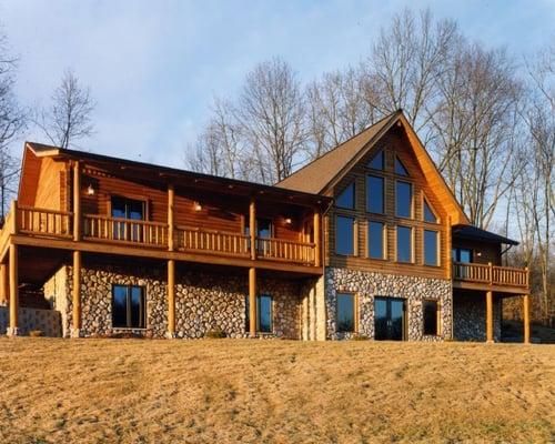 B K Cypress Log Homes of Western North Carolina