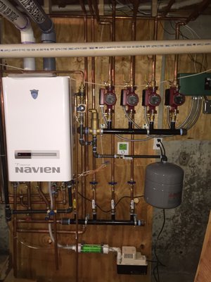 Navien On demand tankless