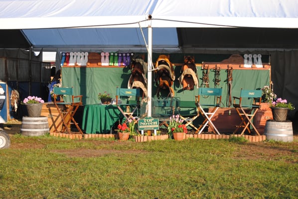 Garden State Horse Show Set Up