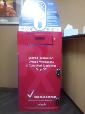 Toss your expired meds here.