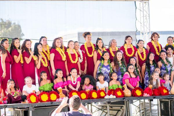 Hula From the Heart (Ka Pā Hula O Kawailehua) performing at the Antelope Valley Fair 2020