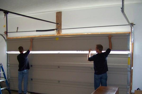 From replacing garage door panels to fixing broken garage door springs, Above & Beyond Door Systems can do it all near Canton.