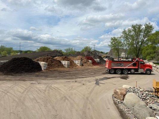 High-quality dirt, mulch, rock, sand and more for all of your DIY landscape needs. We service the Twin Cities and surrounding metro.