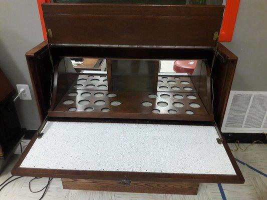 MCM Bar Cabinet $330