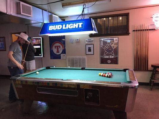 Convenience store with bar/pool table/jukebox