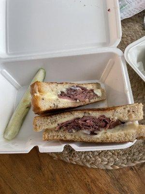 Pastrami grilled cheese