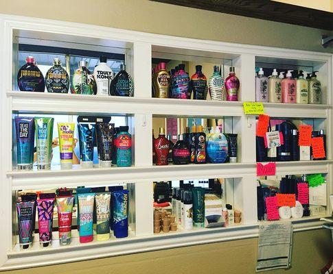 Variety of lotions for all skin types