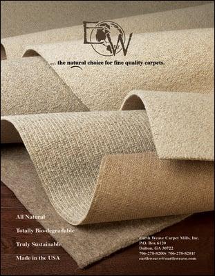 100% natural & biodegradable carpet from Earthweave &madein USA .  American Rug has one of the largest wool selections in West M