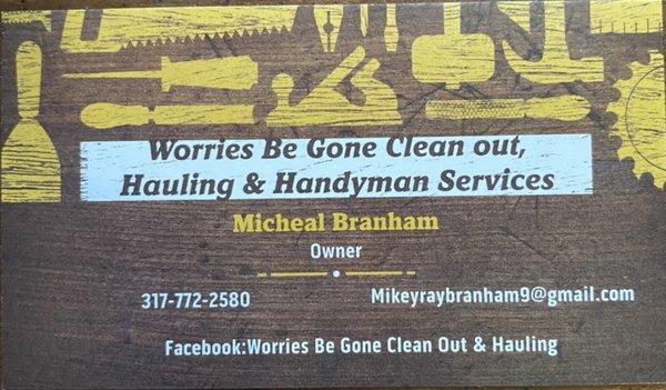 Hauling, Junk Removal, Handyman, Trash outs!