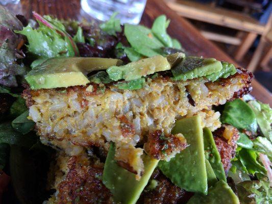 Veggie Patty - butternut squash, wild rice, quinoa, red onion