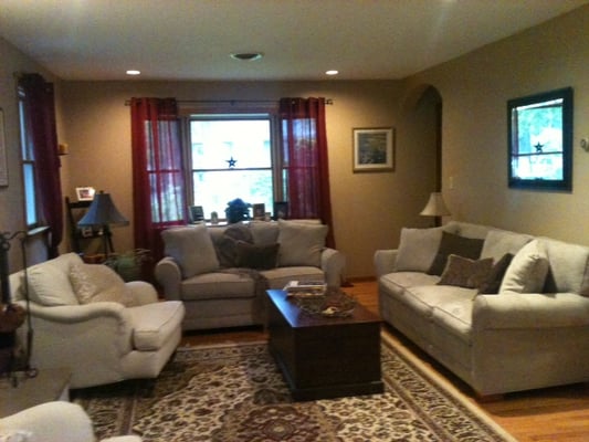 Clean living room!