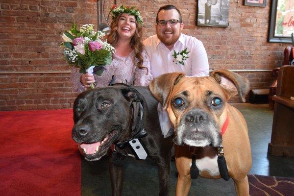 Come elope with your best friends! #dogfriendly