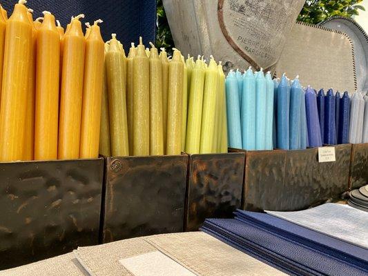 Taper Candles in Every Color Imaginable