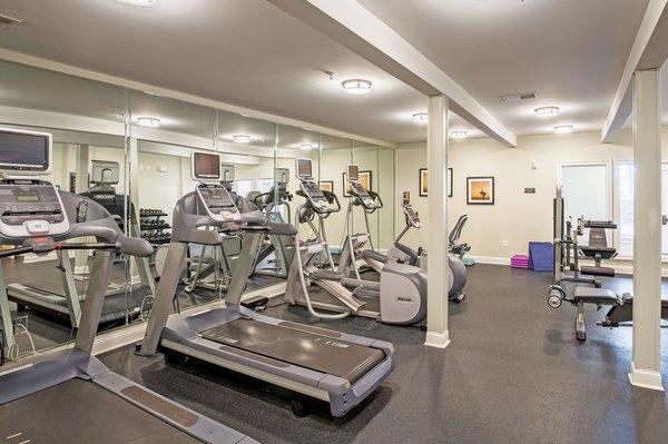 Avenel at Montgomery Square fitness center