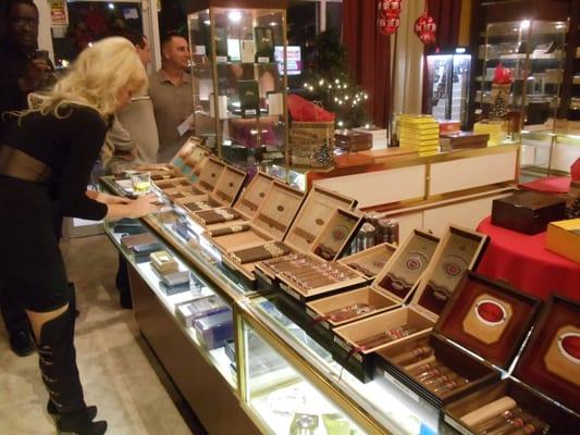 Just too many cigars to choose from.