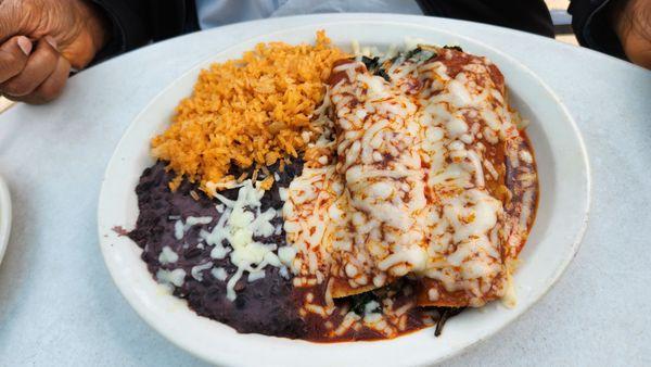 Spinach Enchiladas