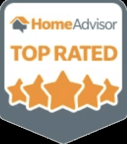 We are HomeAdvisor top rated!